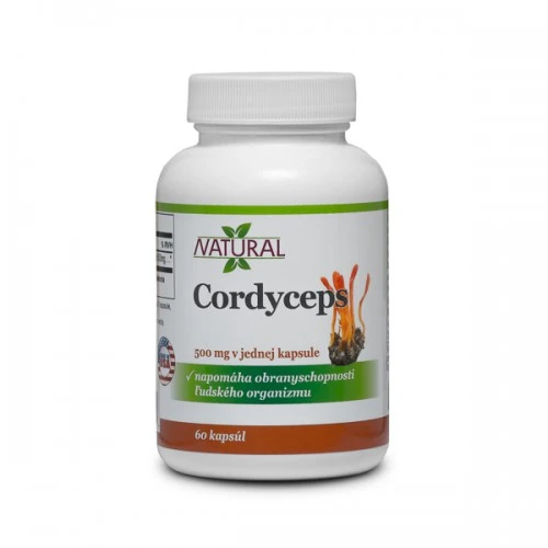 Cordyceps sinensis - 500 mg - 60 kapsúl