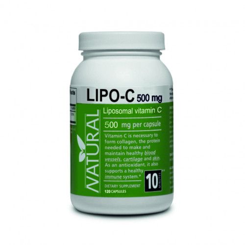 LIPO-C - Vitamín C - 500 mg - 120 kapsúl