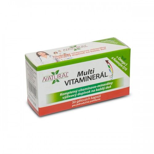 Multi-Vitaminerál - 30 kapsúl