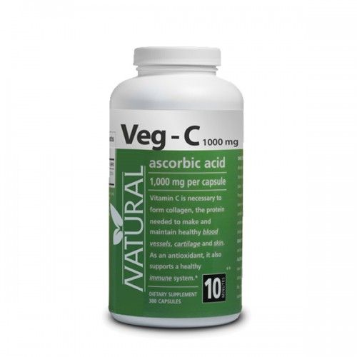 VEG-C - Vitamín C 1000 mg - 300 kapsúl