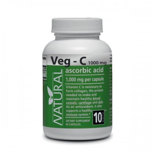 VEG-C - Vitamín C 1000 mg - 60 kapsúl