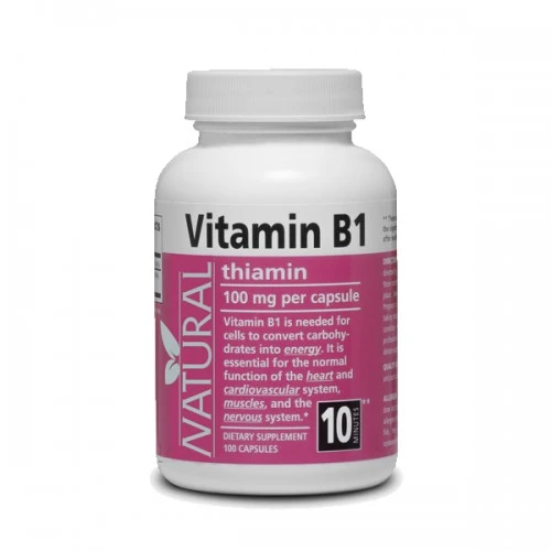 Vitamín B1 - Thiamín 100 mg - 100 kapsúl