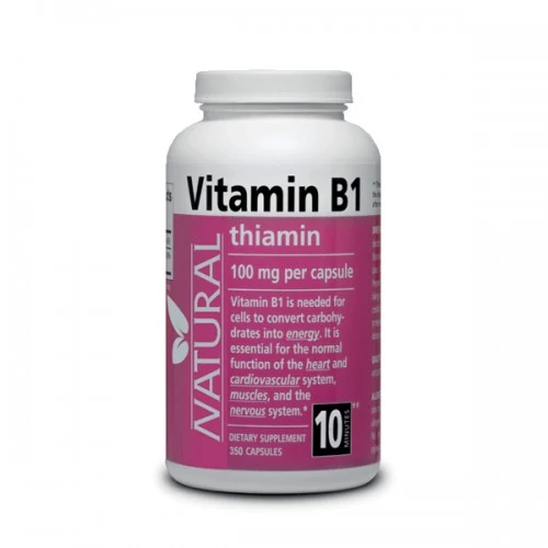 Vitamín B1 - Thiamín - 100 mg - 350 kapsúl