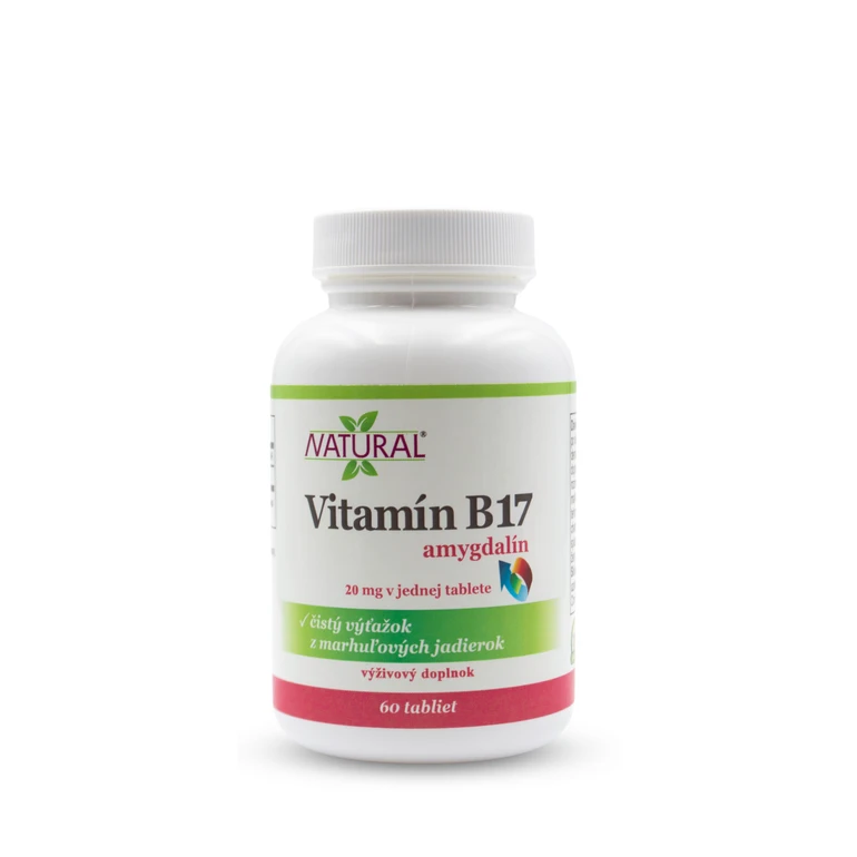 Vitamín B17 - Amygdalín 20 mg - 60 tabliet