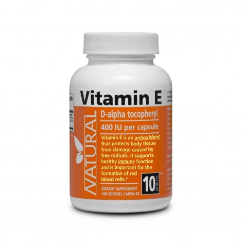Vitamín E 400 IU prírodný - 400 kapsúl