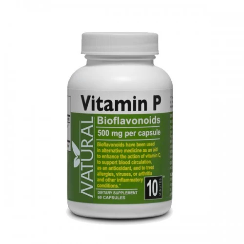 Vitamín P - bioflavonoidy - 500 mg - 60 kapsúl